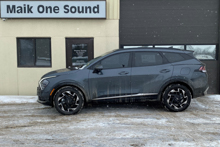 2025 Kia Sportage with professional window tint in North Bay